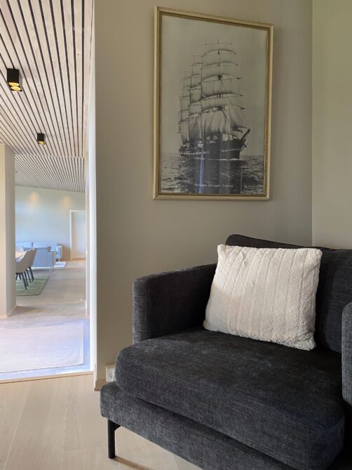 Farge - og materialplan designet av Lyngstad Arkitekter