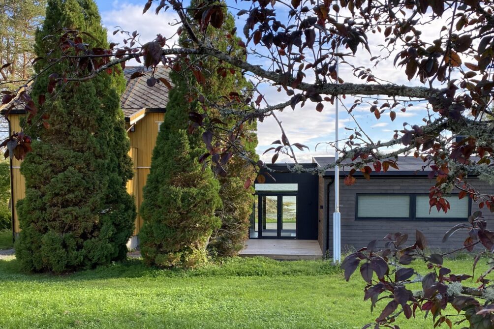 Fasade på hytte, Inderøya